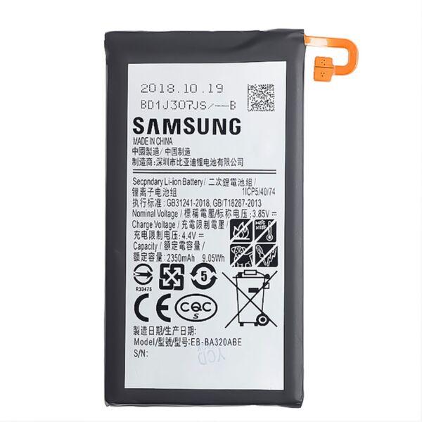 باتری اصلی موبایل سامسونگ مدل EB-BA320ABE ظرفیت 2350 میلی آمپرساعت مناسب برای گوشی سامسونگ A3 2017 (A320)