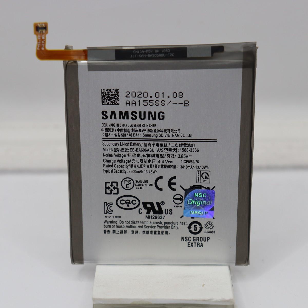 باتری اصلی موبایل سامسونگ مدل EB-BA606ABY ظرفیت 3500 میلی آمپرساعت مناسب برای گوشی سامسونگ A60 (A606)