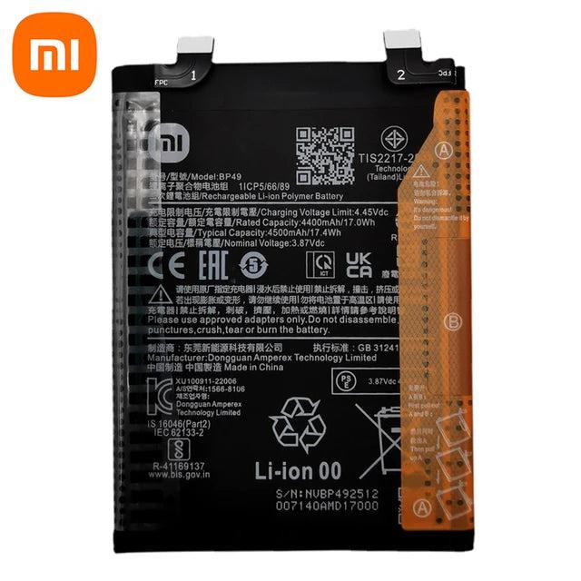 باتری اصلی موبایل شیائومی مدل BP49 ظرفیت 4500 میلی آمپرساعت مناسب برای گوشی شیائومی POCO F4 5G