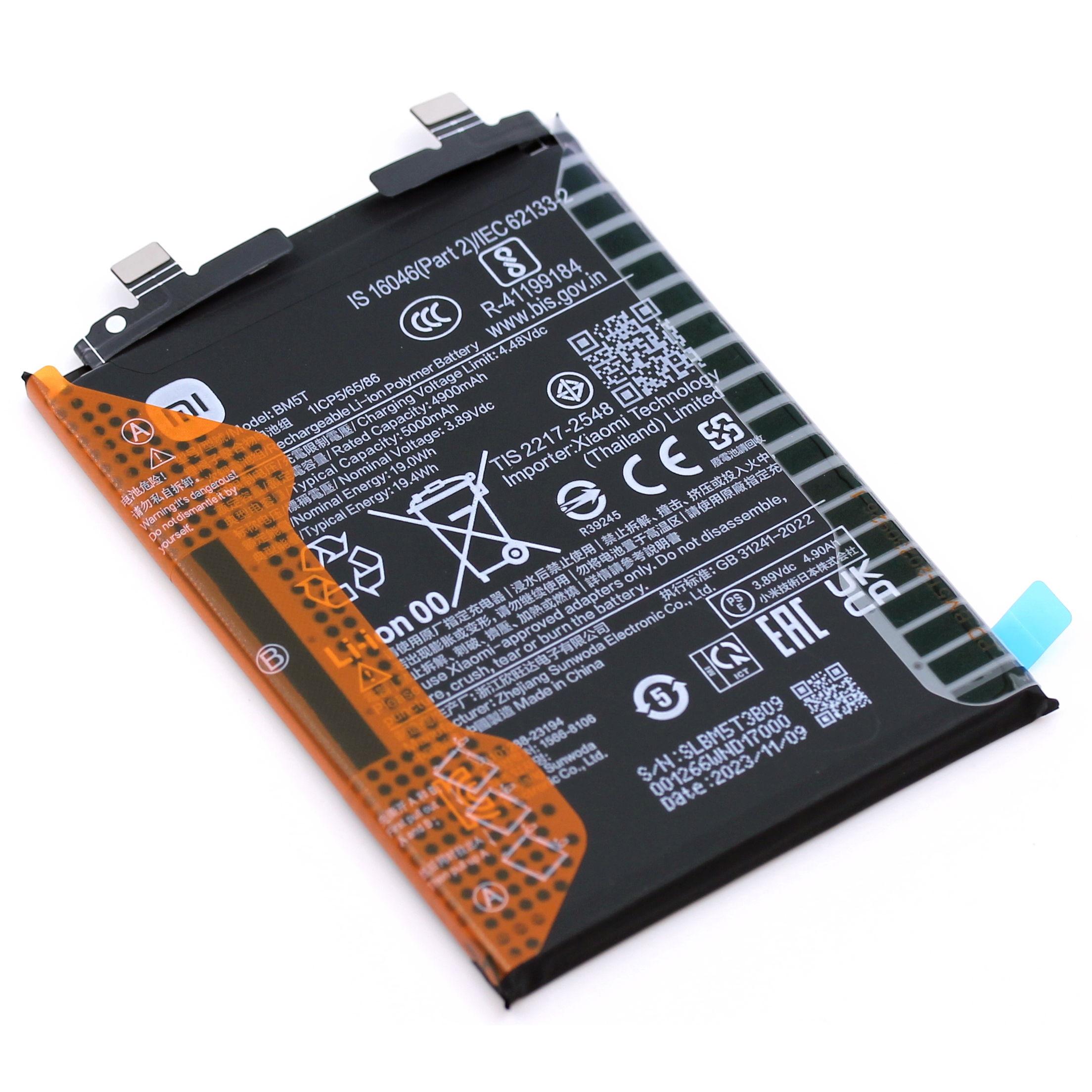 باتری گوشی شیائومی MI BP45/MI 12 PRO (BM5T)(100%) اصلی