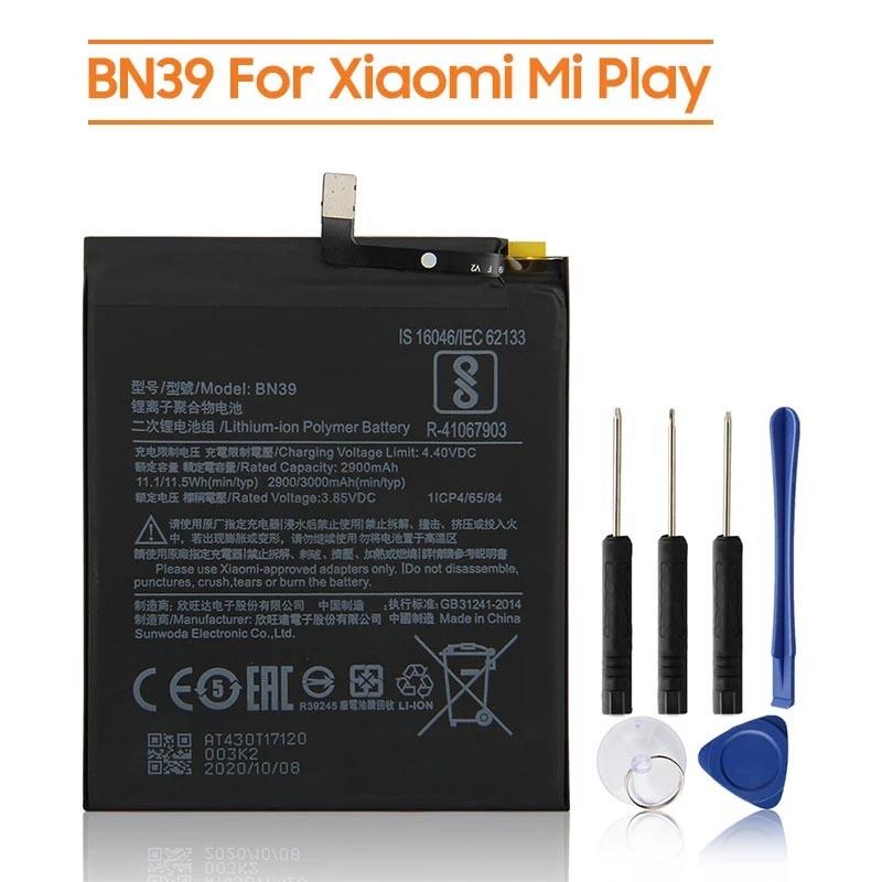 باتری شیائومی BN39 مناسب Mi Play ظرفیت 3000mAh – ORG اصلی