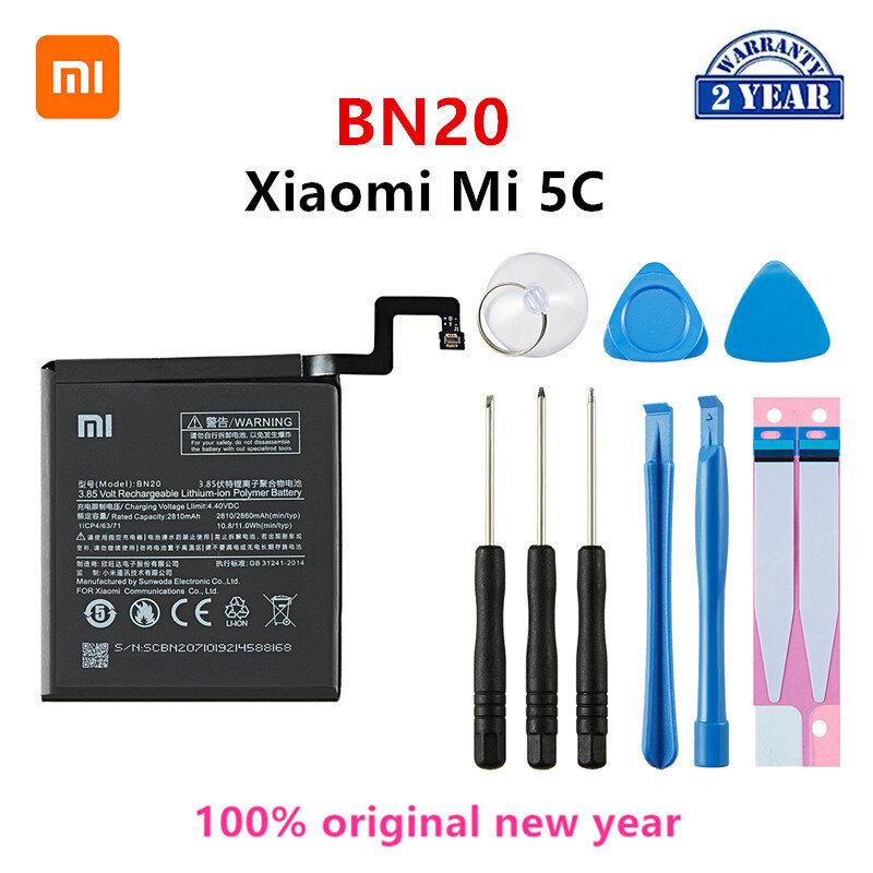 باتری اصلی موبایل شیائومی مدل BN-20 ظرفیت 2860 میلی آمپرساعت مناسب برای گوشی شیائومی Mi 5C