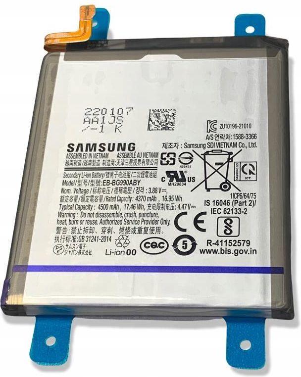 باتری اصلی موبایل سامسونگ مدل EB-BG990ABY ظرفیت 4500 میلی آمپرساعت مناسب برای گوشی سامسونگ S21 FE