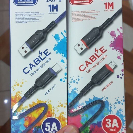 کابل ,شارژ Type Cمدل JOKADE یک متری 5A JA043