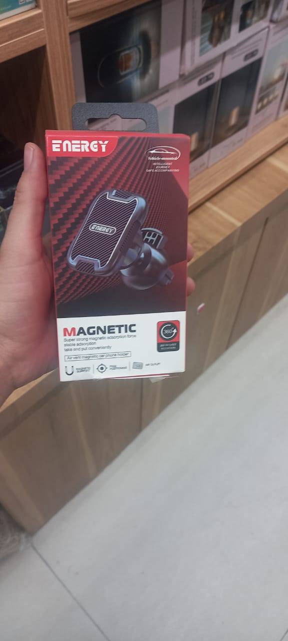 پایه نگهدارنده گوشی موبایل مدل دریچه کولر magnetic
